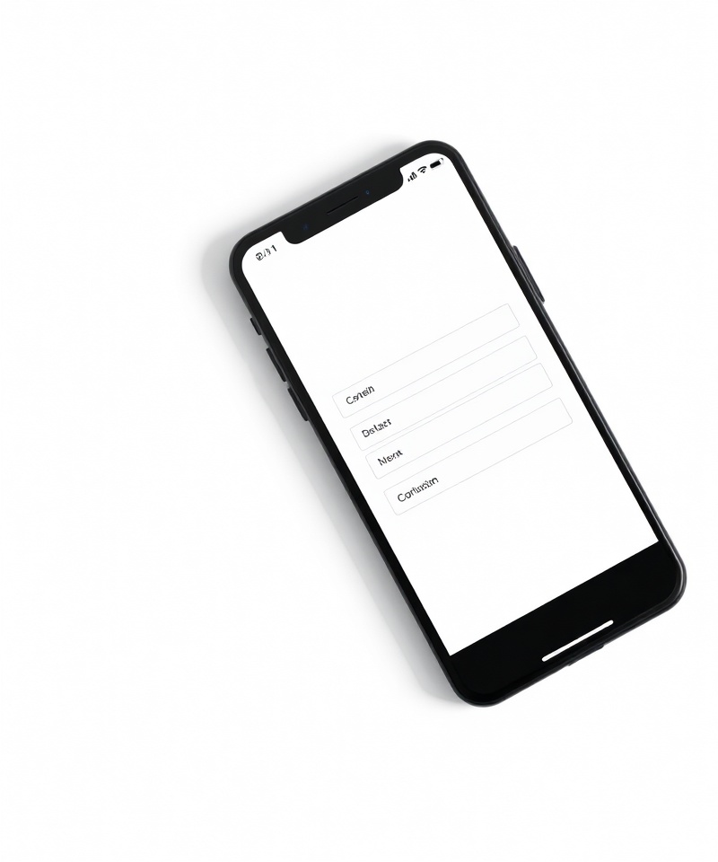 Mobile-responsive FormFlow survey rendered inside a custom branded dashboard interface